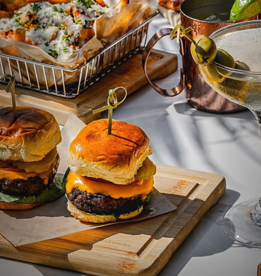 Sliders and moscow mule